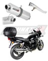 výfuk tlumič výfuku DOMINATOR homologovaný oválný pasuje na motocykl GSX 750 INAZUMA 1998   2003 2