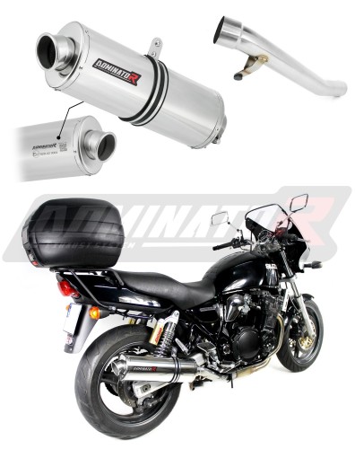 výfuk tlumič výfuku DOMINATOR homologovaný oválný pasuje na motocykl GSX 750 INAZUMA 1998   2003 2