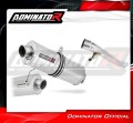 výfuk tlumič výfuku DOMINATOR homologovaný oválný pasuje na motocykl GSX 750 INAZUMA 1998   2003 4