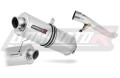 výfuk tlumič výfuku DOMINATOR homologovaný oválný pasuje na motocykl GSX 1200 INAZUMA 1999   2000 2