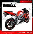 CBR 1000RR VÝFUK Honda tlumič sportovní výfuk koncovka výfuku Carbon Tip HP2 2006 - 2007 Dominator 2