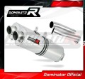 RSV 1000 R Výfuk Aprilia Tlumič Sportovní výfuk OVAL 2004 - 2009 Dominator