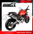 MONSTER 696 VÝFUK Ducati tlumič sportovní výfuk tlumič výfuku GP 1 2008 - 2014 Dominator 2