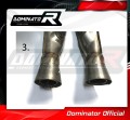 S1000RR Výfukový eliminátor katalyzátoru katalyzátor spojovací trubka Decat Downpipe 2012 - 2014 DOMINATOR 3