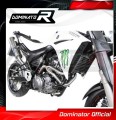 XT 660 R VÝFUK Yamaha Tlumič Sportovní výfuk Svod kolektor KULATÝ 2004 - 2014 DOMINATOR 3