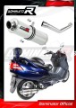 VÝFUK BURGMAN 400 Suzuki tlumič výfuk sportovní tlumič tlumič výfuku kulatý 1998 - 2002 Dominator