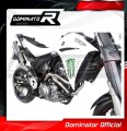XT 660 X VÝFUK Yamaha Tlumič Sportovní výfuk + svod sběrač OVAL 2004 - 2015 DOMINATOR 3