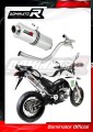 XT 660 X VÝFUK Yamaha Tlumič Sportovní výfuk + svod sběrač OVAL 2004 - 2015 DOMINATOR