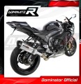 VÝFUK GSXR 1000 L2-L6 Suzuki tlumič sportovní výfuk koncovka výfuku karbonová koncovka HP1 2012-2016 Dominator 2