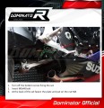 GSXR 750 K6 K7 VÝFUK Suzuki Tlumič Sportovní výfuk Karbonová koncovka HP3 2006 - 2007 DOMINATOR 4